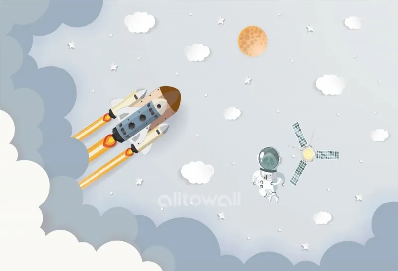 Обои для стен Alltowall Космос s207