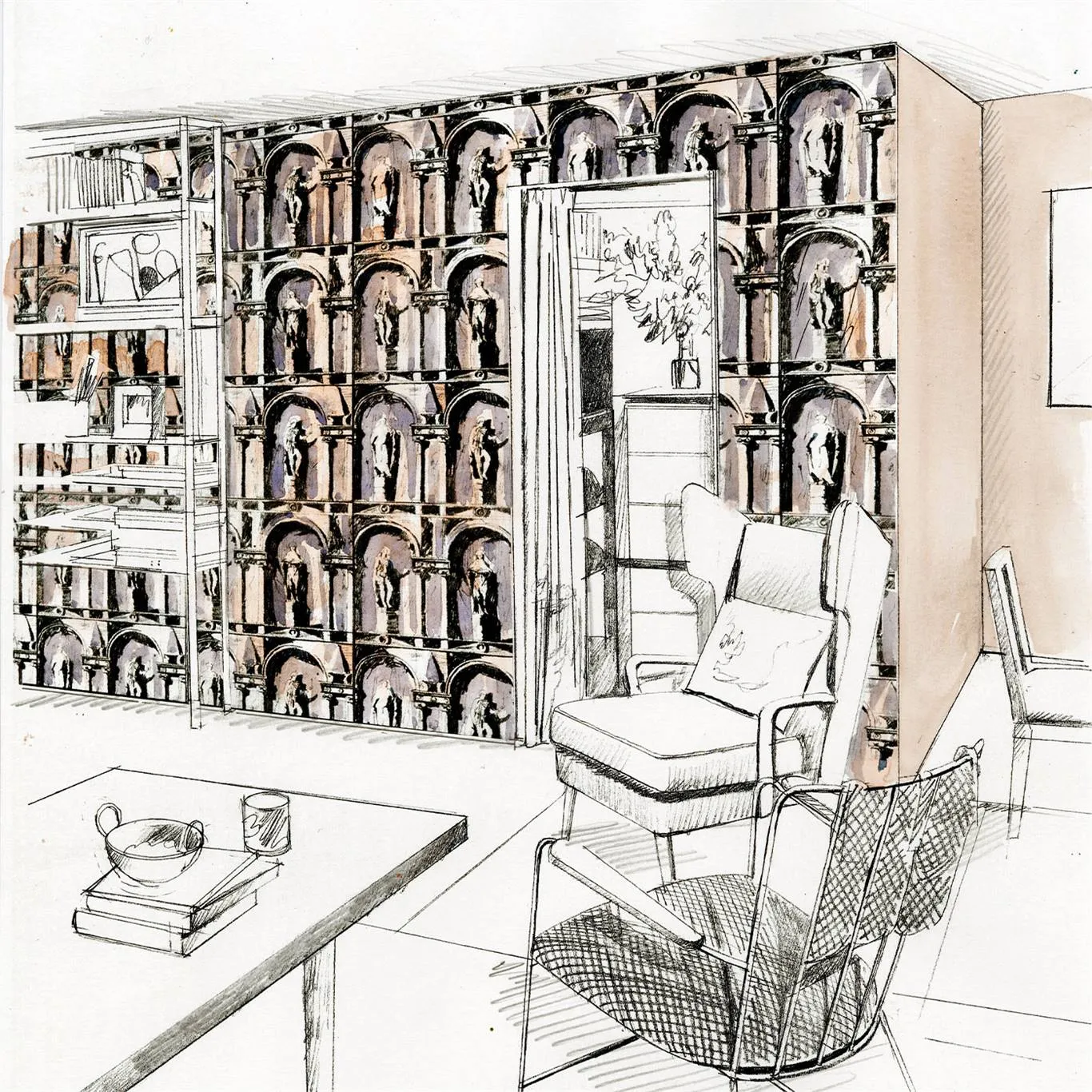 Обои для стен Zoffany Palladio 312967 #2