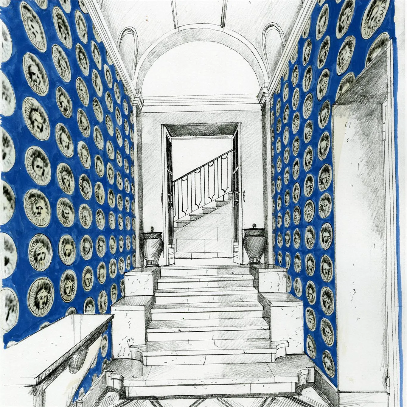 Обои для стен Zoffany Palladio 312975 #3