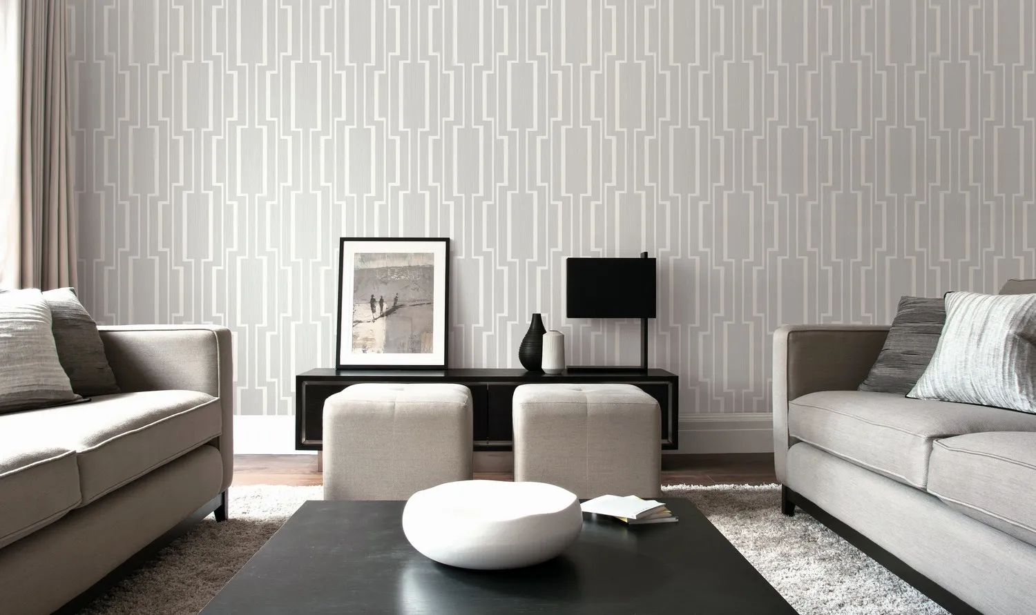 Обои для стен Architector Black and White 1302520 #2