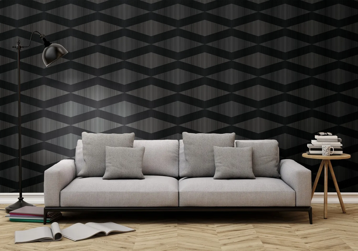 Обои для стен Architector Black and White zn51100 #2