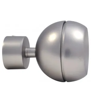 Карниз 1-embout-sphere-ouverte-nickel-givre-d28