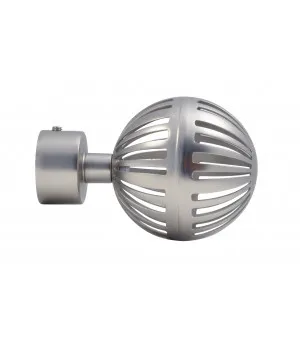 Карниз lot-de-2-embouts-boule-filaire-nickel-givre-d20