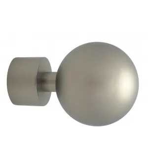 Карниз lot-de-2-embouts-boule-nickel-givre-d20