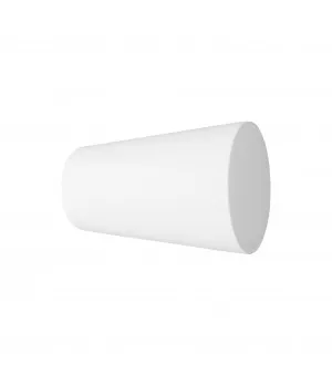 Карниз lot-de-2-embouts-pommeau-blanc-mat-d20