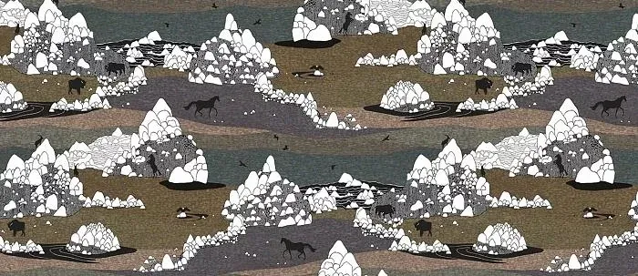 Обои для стен Ressource Faune&Flore ge04_03_grands_espaces