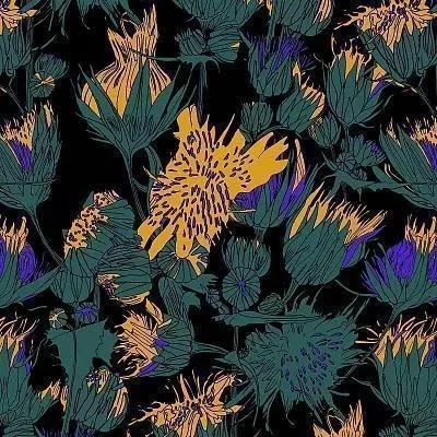 Обои для стен Ressource Forestine p01-pissenlit