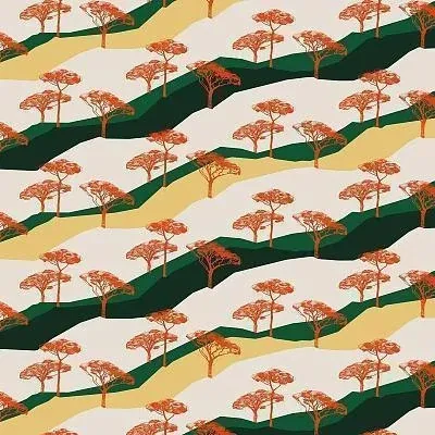 Обои для стен Ressource Forestine slp01-sous-les-pins