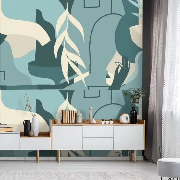 Обои для стен Ressource Madi contemplation_bleu #6