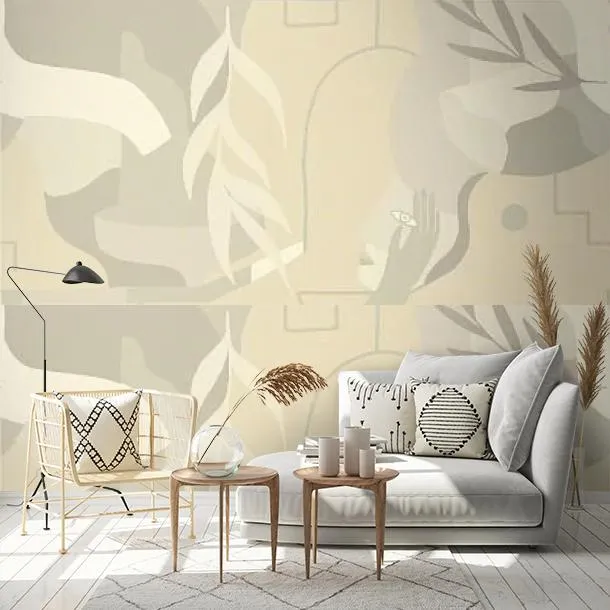 Обои для стен Ressource Madi contemplation_creme #2