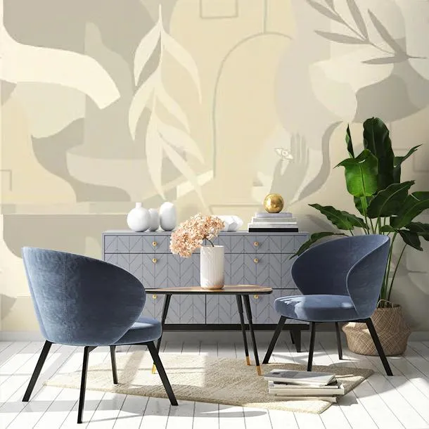 Обои для стен Ressource Madi contemplation_creme #3