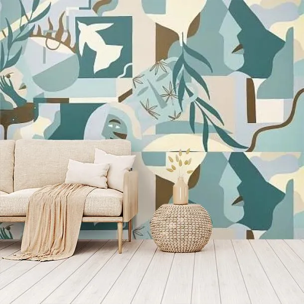 Обои для стен Ressource Madi eda_grand_bleu #5