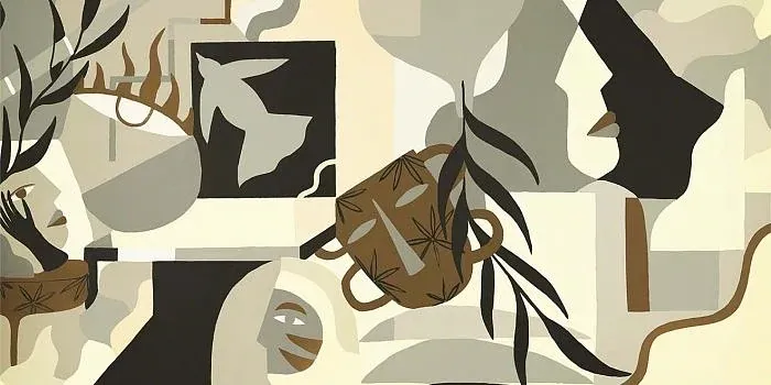 Обои для стен Ressource Madi eda_grand_vert