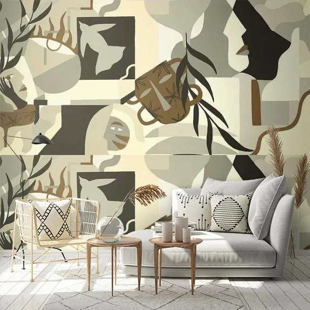 Обои для стен Ressource Madi eda_grand_vert #2