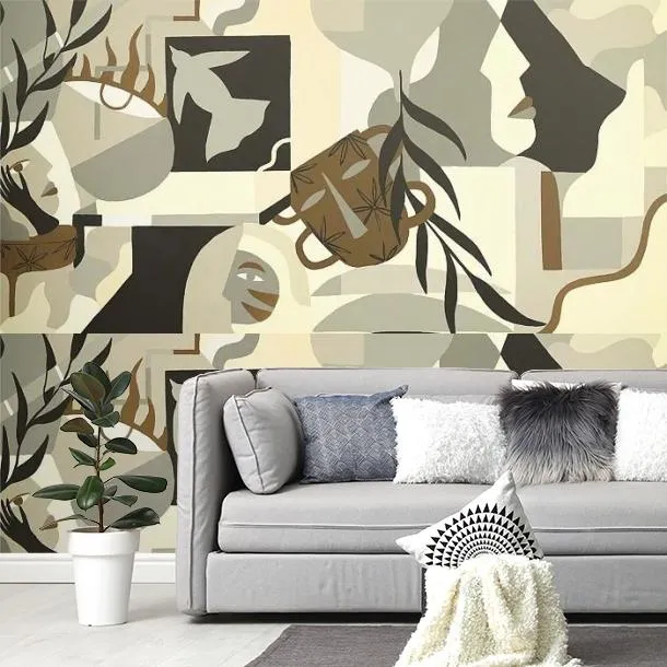 Обои для стен Ressource Madi eda_grand_vert #4