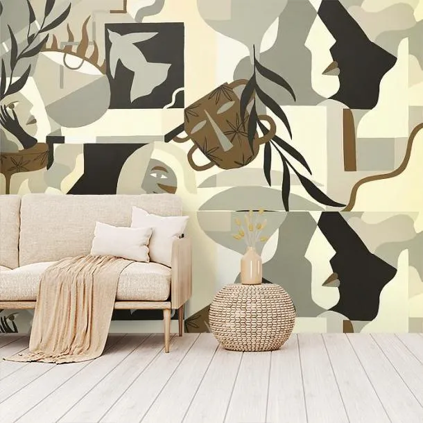 Обои для стен Ressource Madi eda_grand_vert #5