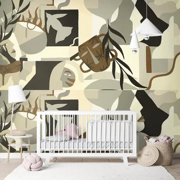 Обои для стен Ressource Madi eda_grand_vert #9