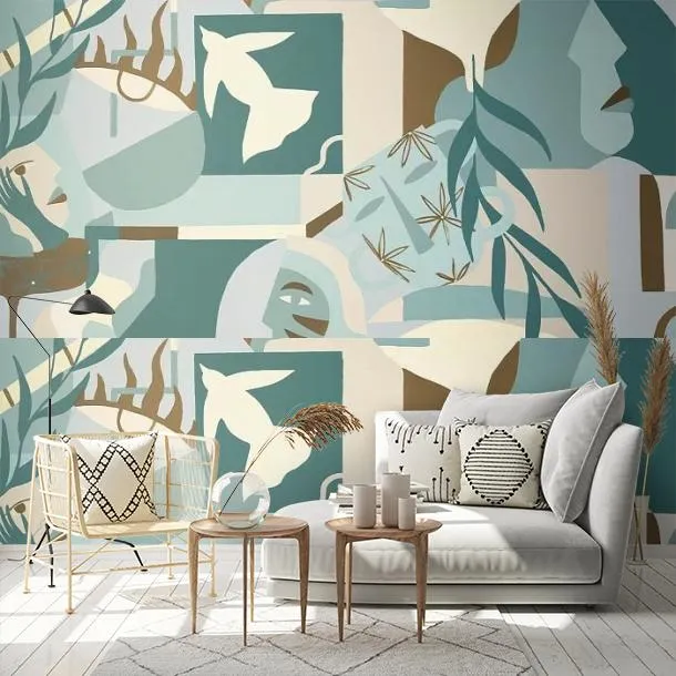 Обои для стен Ressource Madi eda_petit_bleu #2