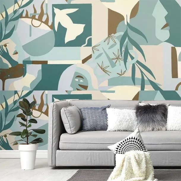 Обои для стен Ressource Madi eda_petit_bleu #4