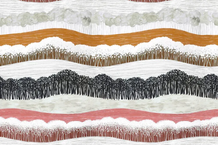 Ткань Kinnamark Brosarp 100969-03