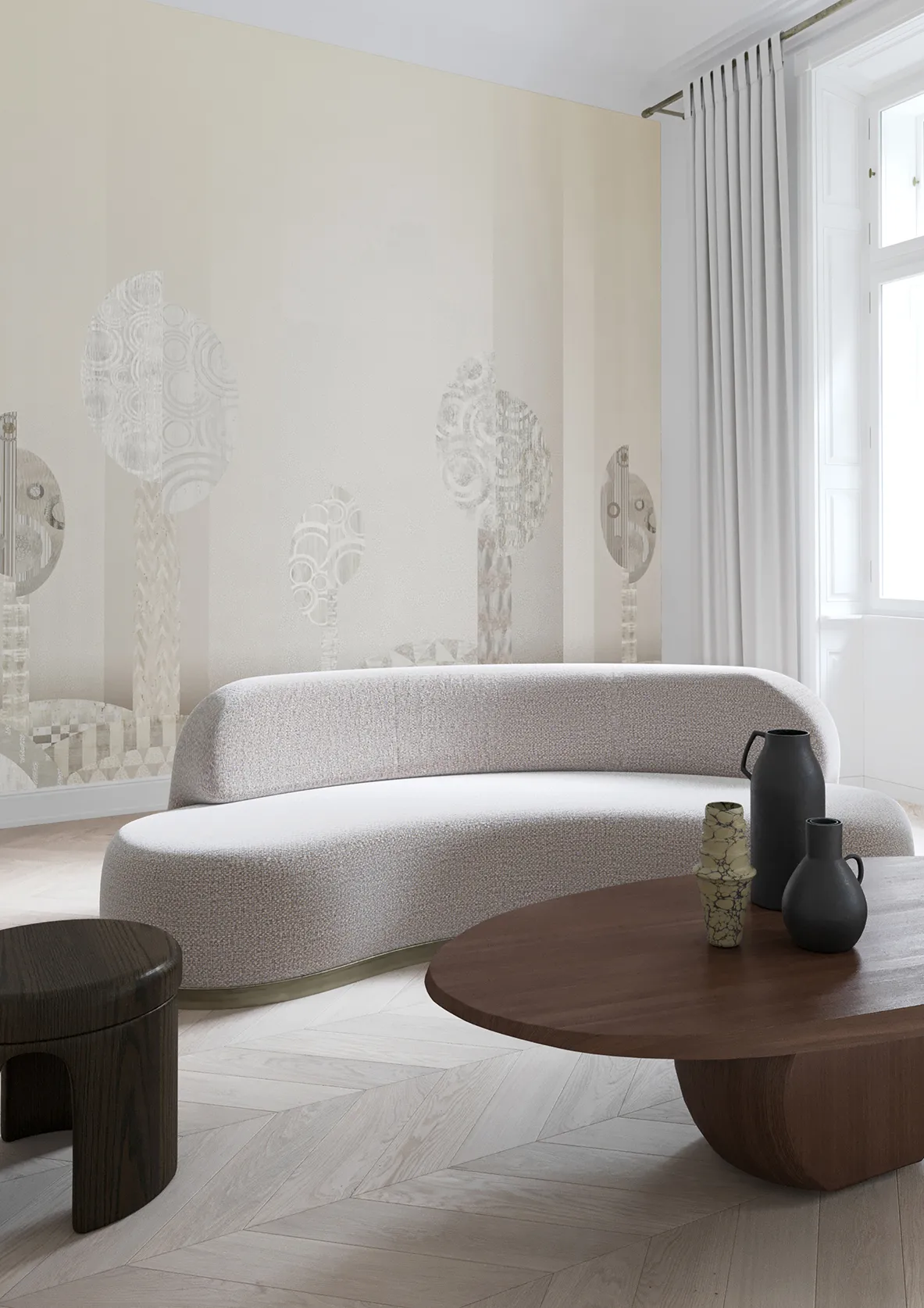 Обои для стен Nobilis Panorama PAN140_Lakme