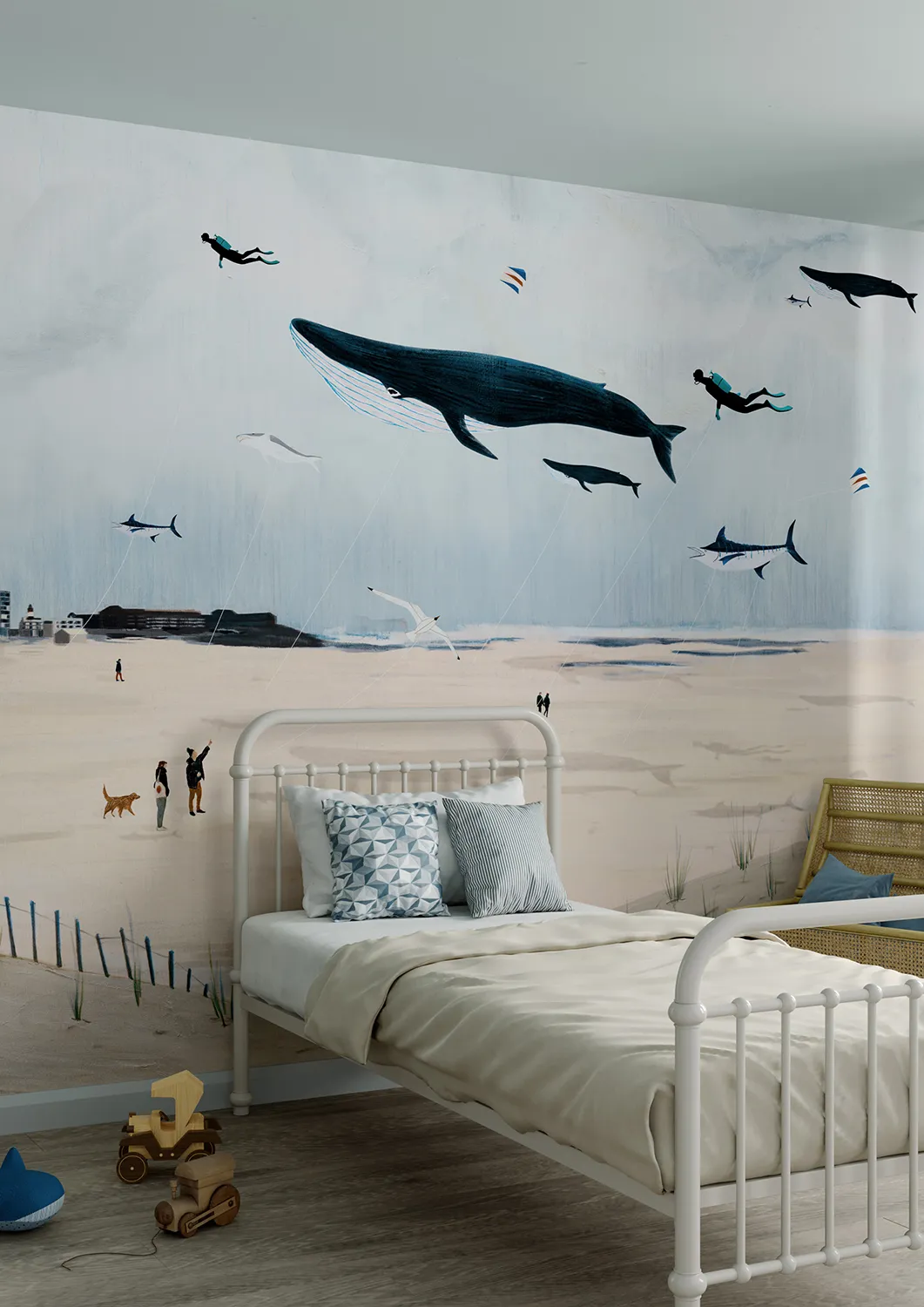 Обои для стен Nobilis Panorama PAN160_Les Jardins du Vent