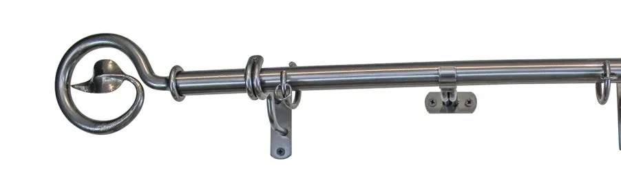 Карниз Tube D25MM embout curling