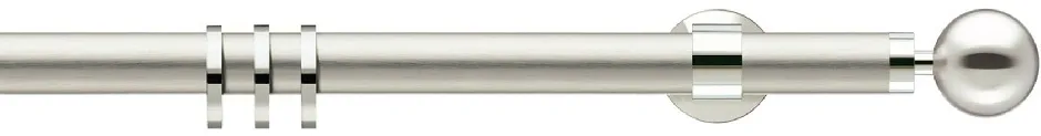 Карниз GOLF nickel matt-nickel