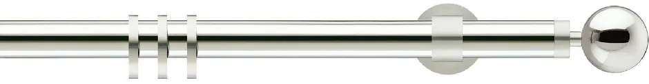 Карниз GOLF nickel-nickel matt