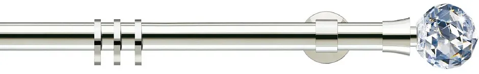 Карниз KRISTALL nickel