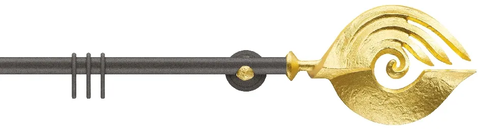 Карниз OTHELLO anthrazit-blattgold