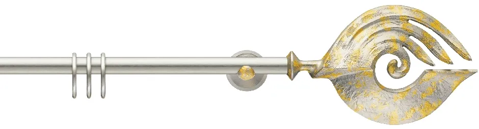 Карниз OTHELLO nickel matt-charmant vergoldet