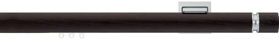 Карниз PLENUM wenge aluminium