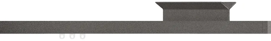 Карниз NOVUM  2 anthrazi