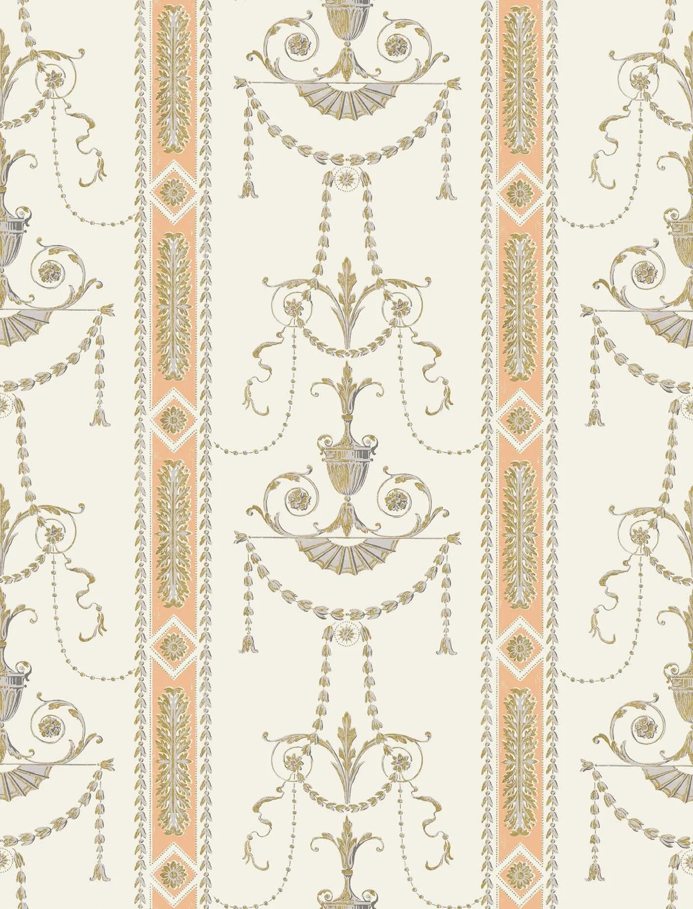 Обои для стен Zuber Arabesques 9090-blanc