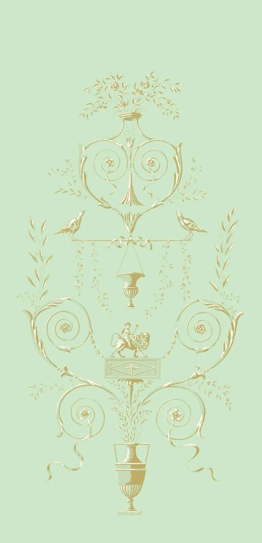 Обои для стен Zuber Arabesques 9255