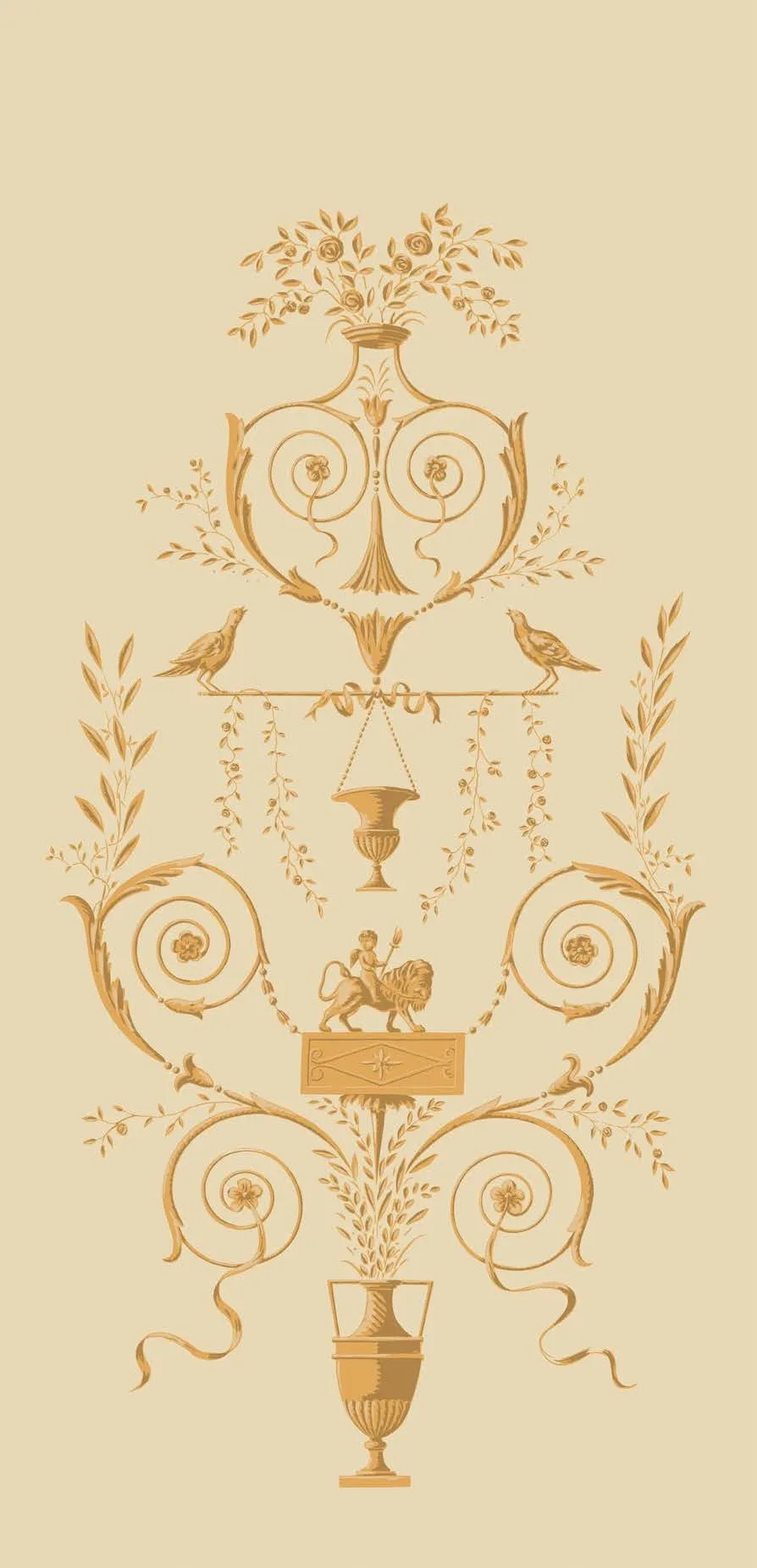 Обои для стен Zuber Arabesques 9255