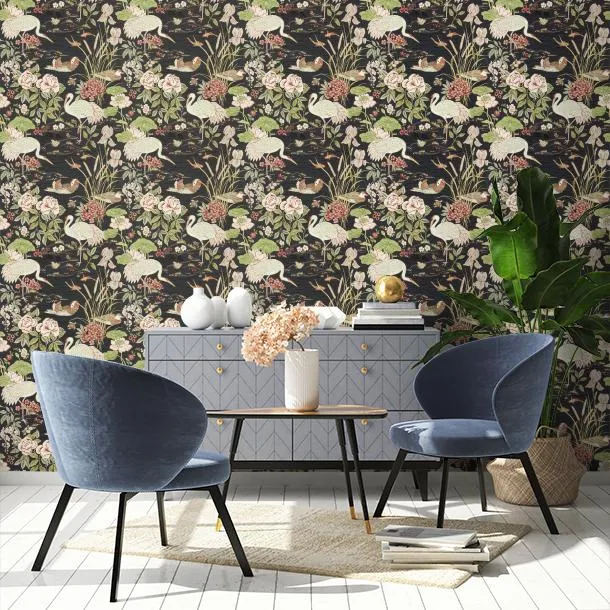 Обои для стен Sanderson Water Garden 217123 #3