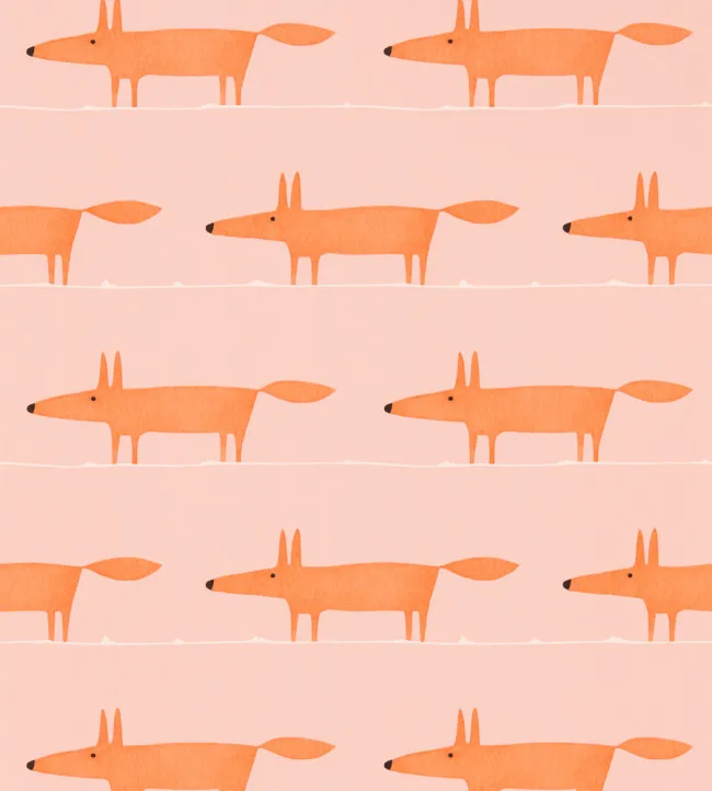 Обои для стен Scion Midi Fox Wallpaper 112816