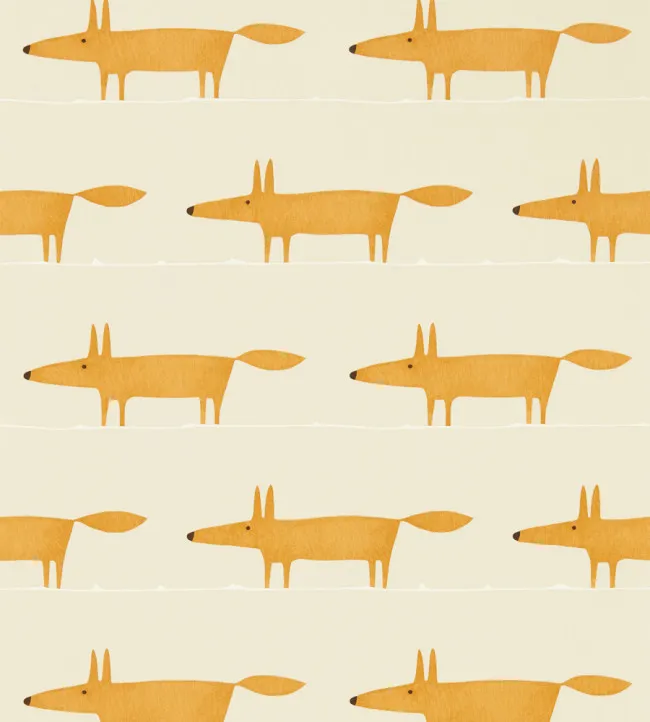 Обои для стен Scion Midi Fox Wallpaper 112818