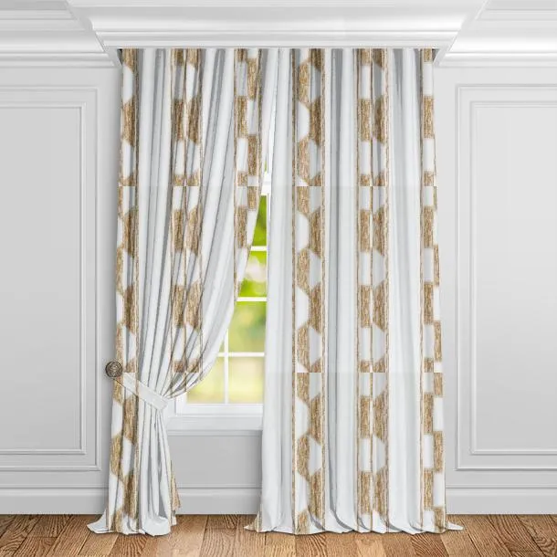 Ткань Etamine Maison-Jardin 19584886 #3