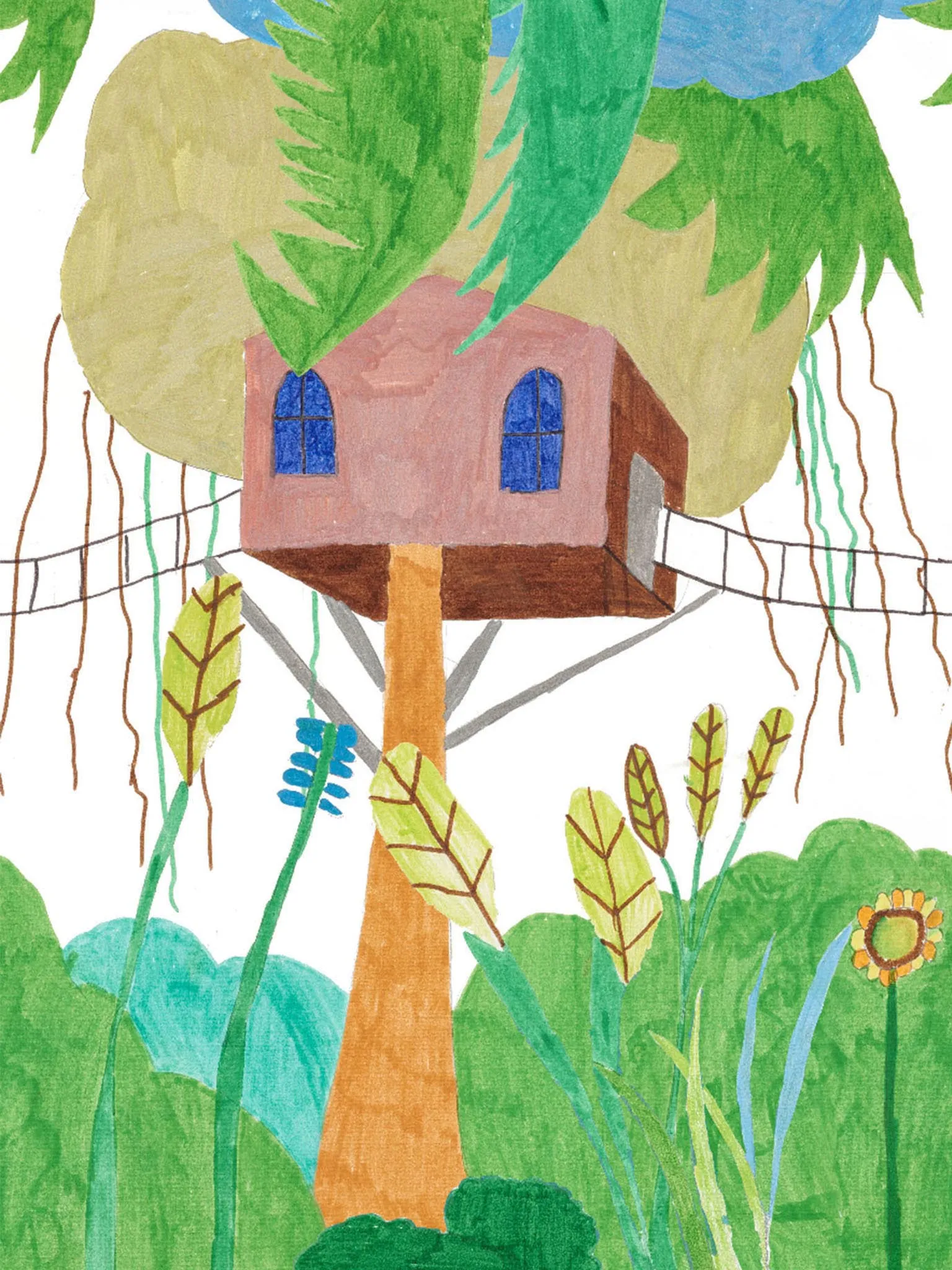 Обои для стен Pierre Frey Draw me a wall! fp823001