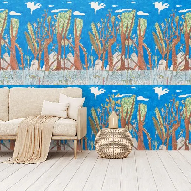 Обои для стен Pierre Frey Draw me a wall! fp824001 #5