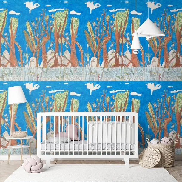 Обои для стен Pierre Frey Draw me a wall! fp824001 #9