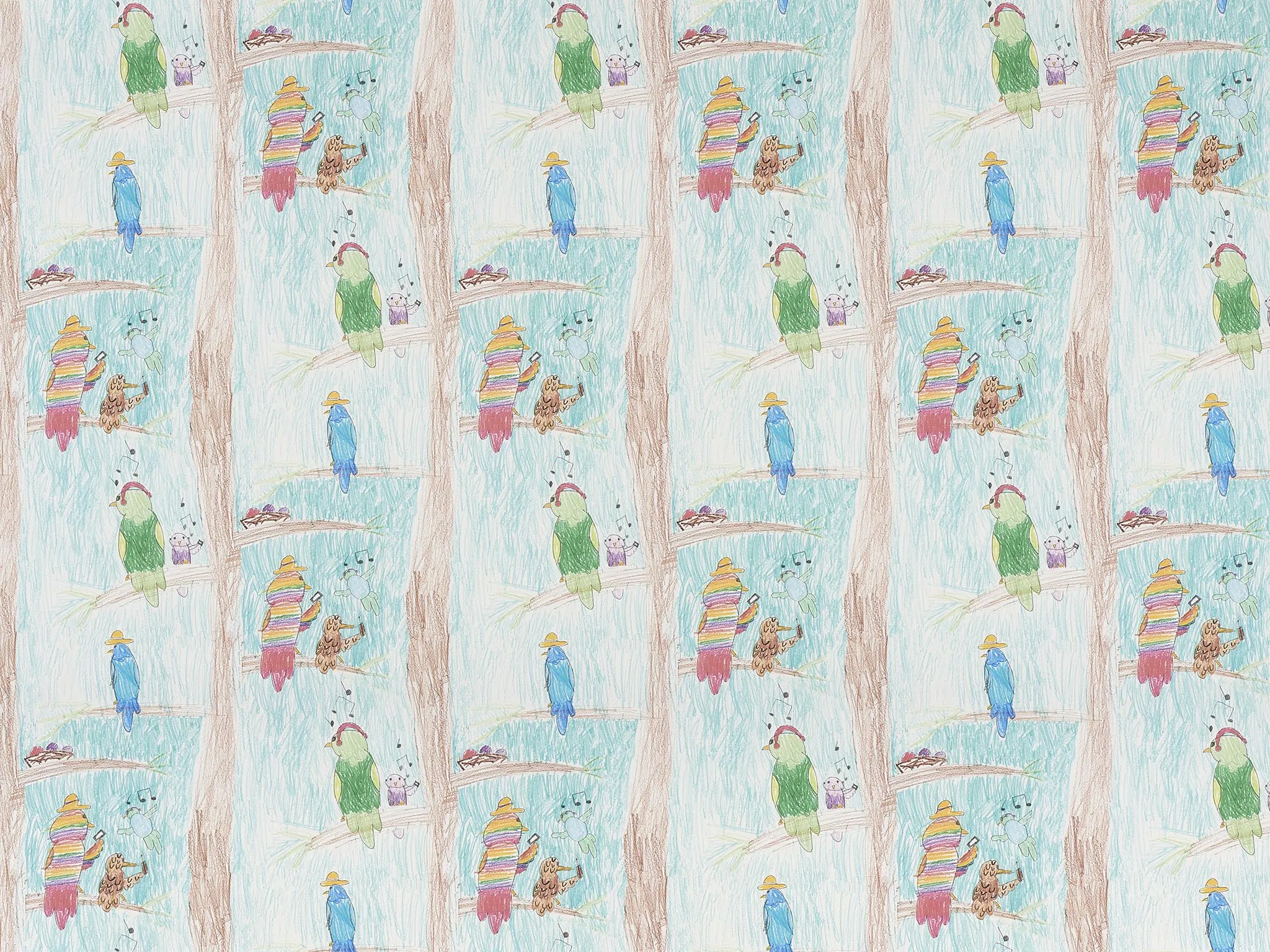 Обои для стен Pierre Frey Draw me a wall! fp832001