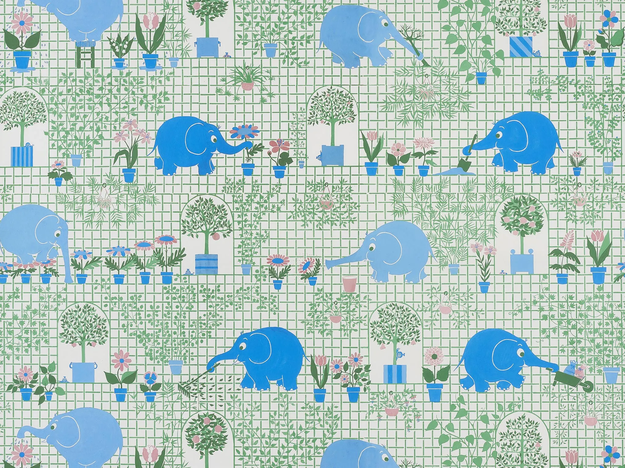 Обои для стен Pierre Frey Draw me a wall! fp836001