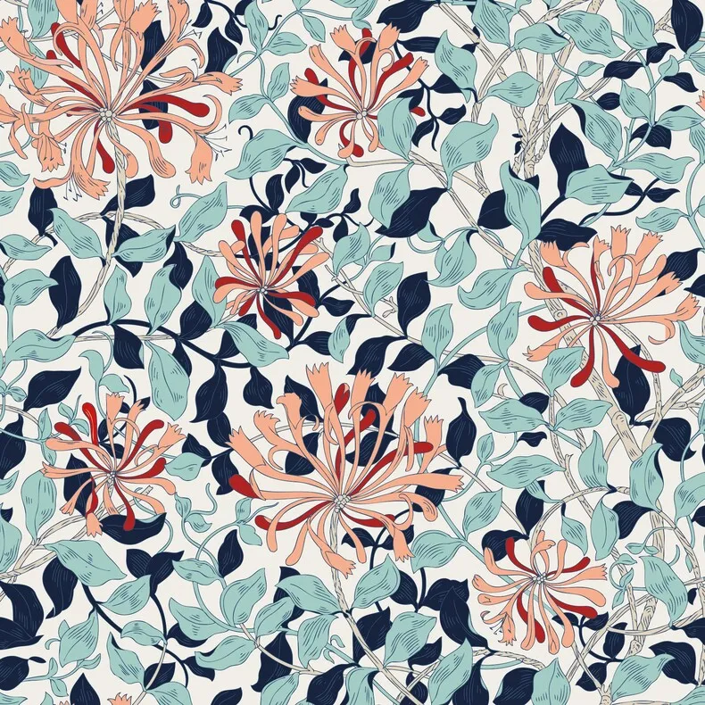 Ткань Silver Studio Woodnote D606-01-TW