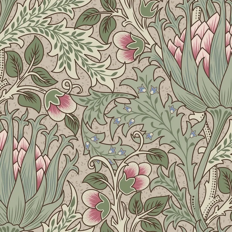 Ткань Silver Studio Woodnote D607-02-TW