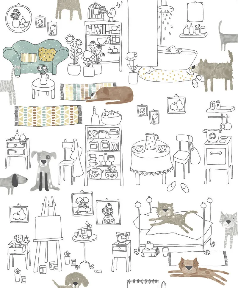 Обои для стен Khroma Be Happy HAP601