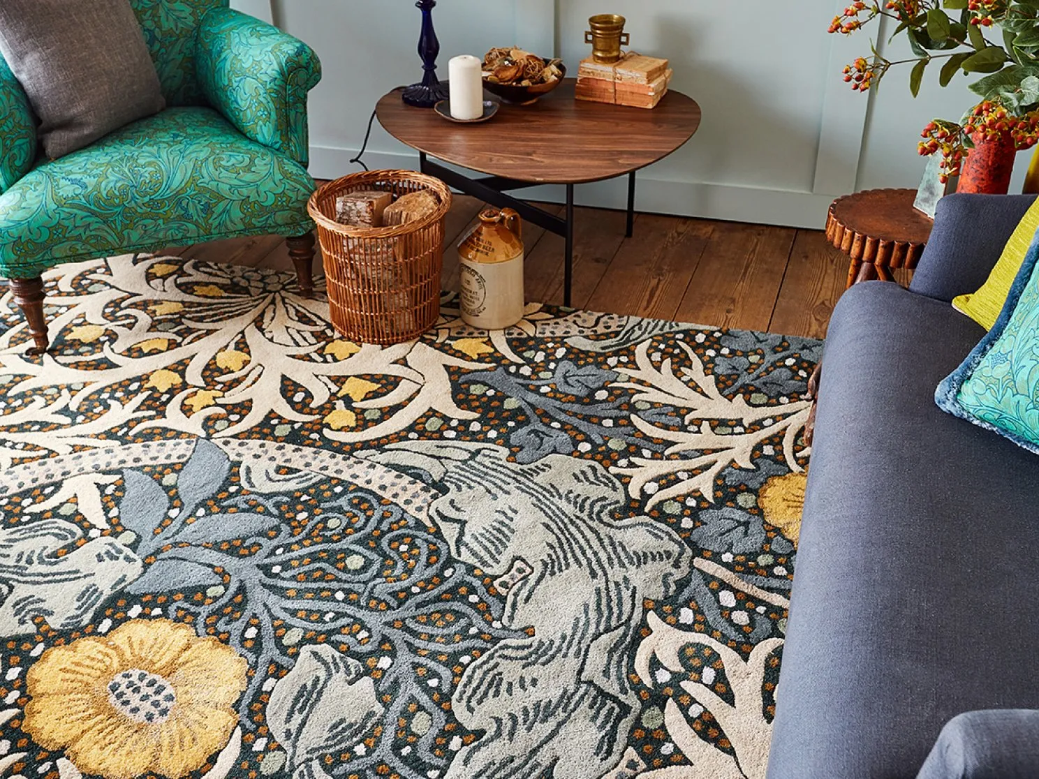 Seaweed Teal - 127008